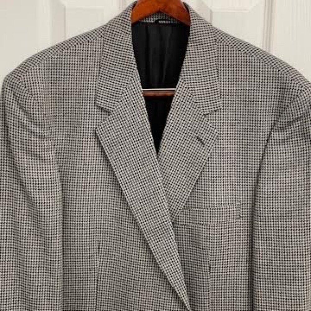 Perry Ellis Portfolio Mens Blazer/sport jacket, SZ44L made in italy